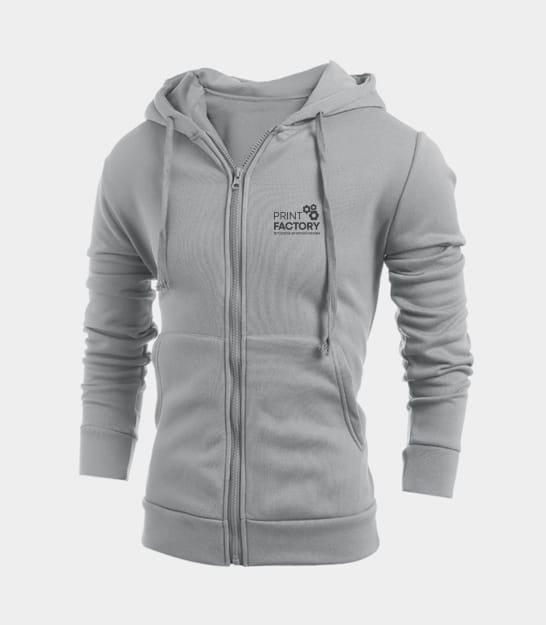 Sudadera con Capucha Gris